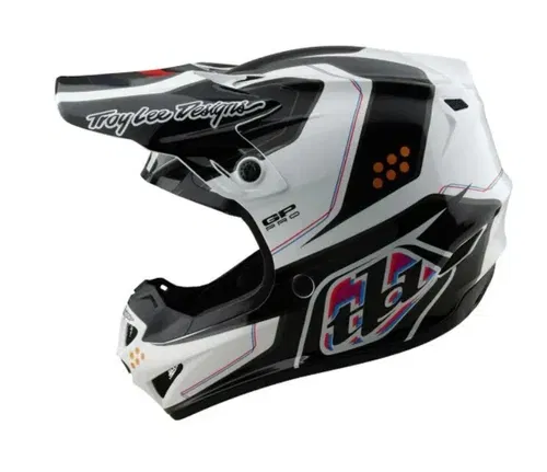 Troy Lee Designs GP Pro Trooper White Large Motorcycle MX ATV Helmet
