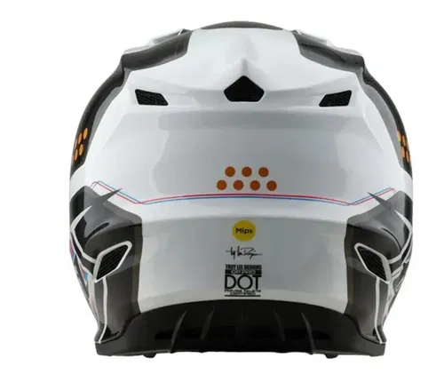 Troy Lee Designs GP Pro Trooper White Large Motorcycle MX ATV Helmet