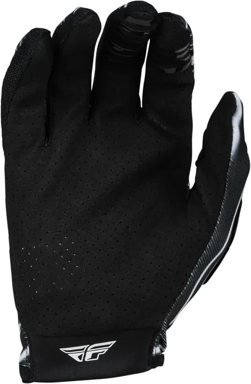 Fly Racing Lite Warped Black Pink Blue Motocross ATV BMX Gloves Adult S