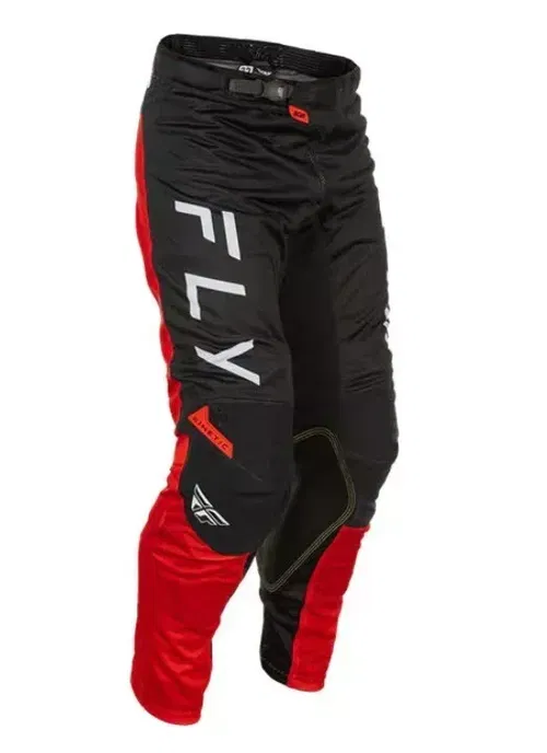 Fly Racing Kinetic Mesh Center Black Red Motocross BMX ATV Pants Size 36