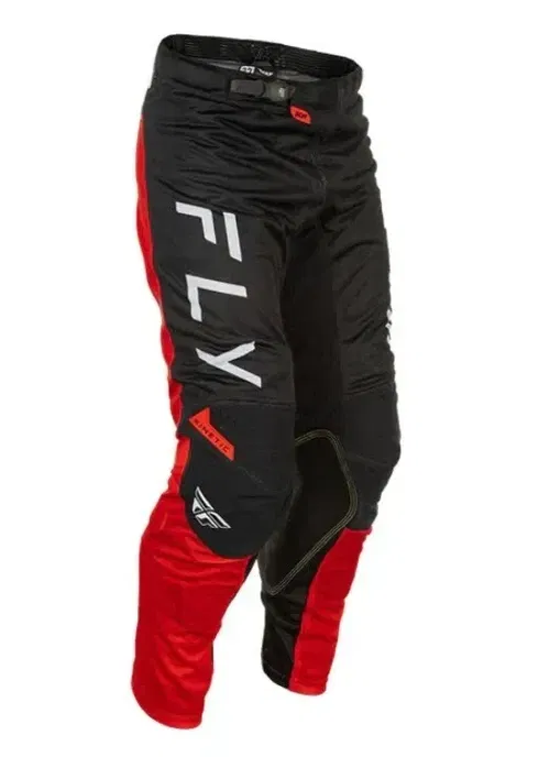 Fly Racing Kinetic Mesh Center Black Red Motocross BMX ATV Pants Size 36