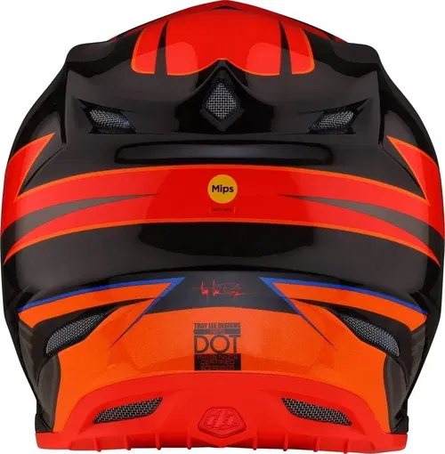 Troy Lee Designs SE5 Carbon Saber Rocket Red MX ATV Helmet Adult Small