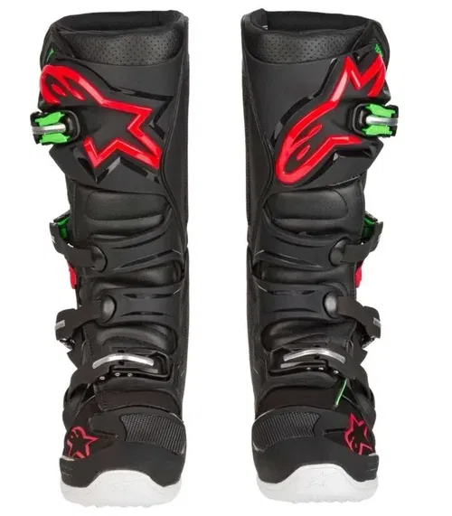 Alpinestars Tech 7 Men Motorcross ATV MX Offroad Boots11 Black Red Green