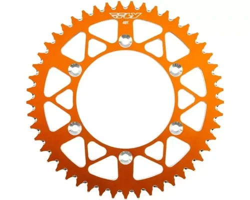 Fly Racing KTM Husqvarna Gas Gas 49T Orange Rear Sprocket 1991-2024  125cc-501cc