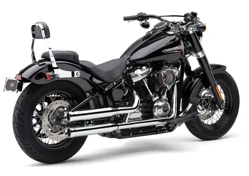 3" NH SERIES SLIP-ONS CHROME SOFTAIL 18-22