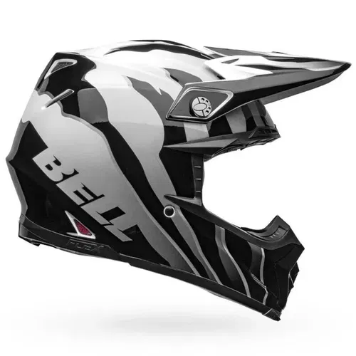 Bell PS Moto 9S Flex Claw Black White MX ATV Helmet Adult XL