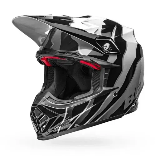 Bell PS Moto 9S Flex Claw Black White MX ATV Helmet Adult XL