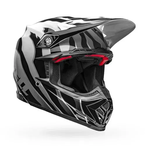 Bell PS Moto 9S Flex Claw Black White MX ATV Helmet Adult XL