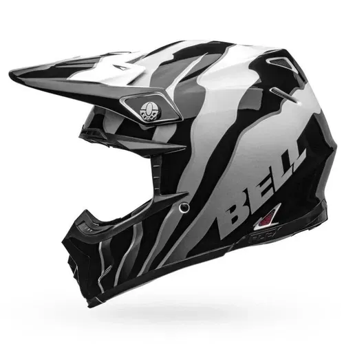 Bell PS Moto 9S Flex Claw Black White MX ATV Helmet Adult XL