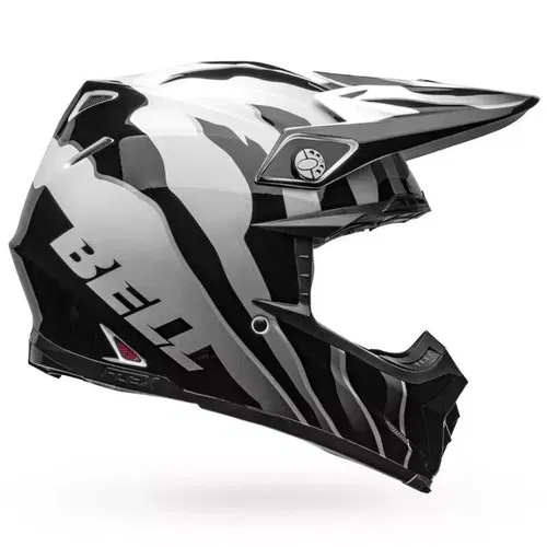 Bell PS Moto 9S Flex Claw Black White MX ATV Helmet Adult XL