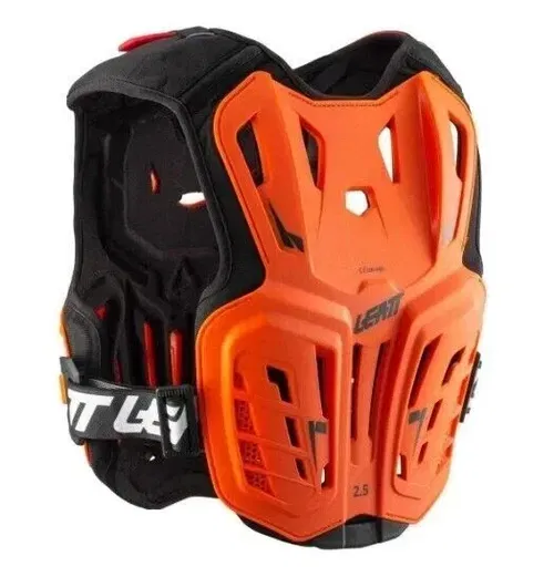 Leatt 2.5 Black Orange Motocross ATV Chest Protector Junior Small/Medium
