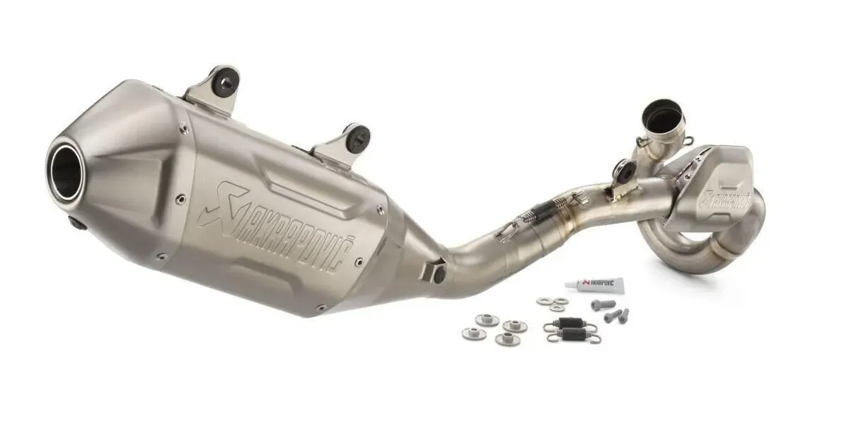 Akrapovic Evolution Full Exhaust System KTM GasGas 2023-2024 250 350 SX-F XC