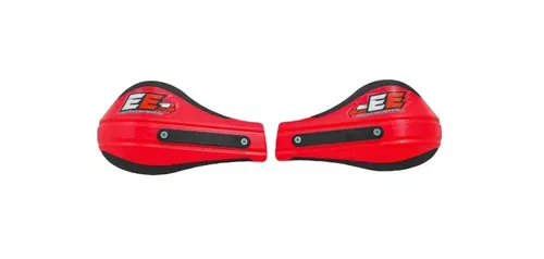 EVO2 Plastic Outer Mount Roost Deflectors Red Enduro Engineering
