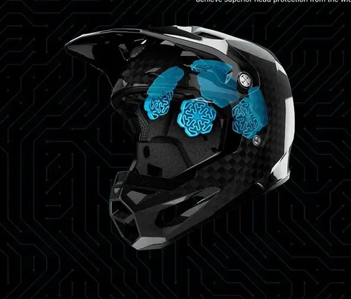 Fly Racing Formula S Carbon Legacy Motocross ATV BMX Helmet Adult Small