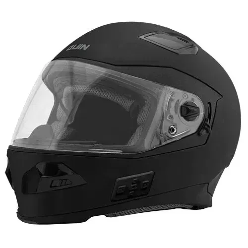 Quin Design Spitfire Vanta Street Motorcycle Helmet - Size Large