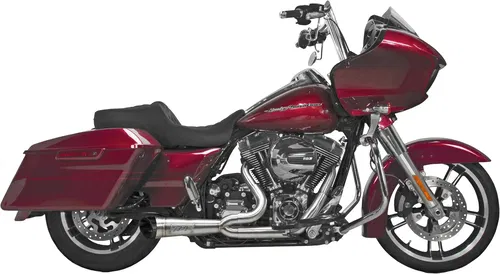 TBR   COMP S 2IN1 EXHAUST TOURING BRUSHED