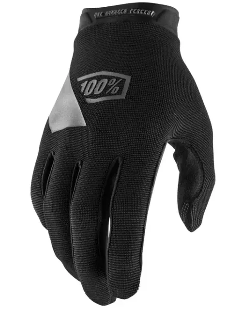 Fly Racing Ridecamp Black Motocross ATV BMX Gloves Size Adult XXL