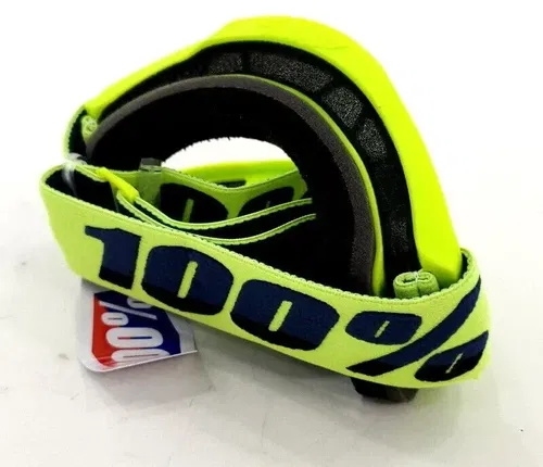 100% Accuri 2 Flou Yellow Clear Lens Goggles Junior