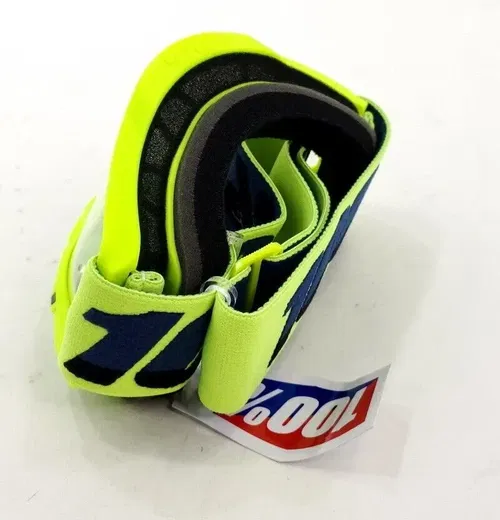 100% Accuri 2 Flou Yellow Clear Lens Goggles Junior