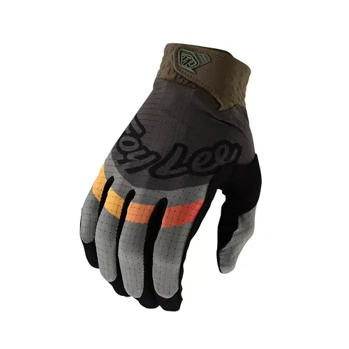 Troy Lee Designs Air Pinned Olive Motocross ATV BMX Gloves Adult Medium