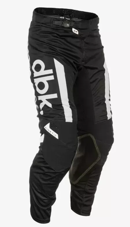 Fly Racing Kinetic Mesh dbk Black Motocross BMX ATV Pants Size 30