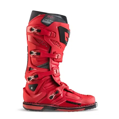 Gaerne SG22 Men MX Motocross ATV Offroad Boots 11 Red