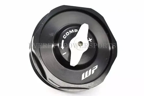 WP Compression Screw Fork Cap KTM Husqvarna GG M51x1.5 Black Left OEM# 43578239S