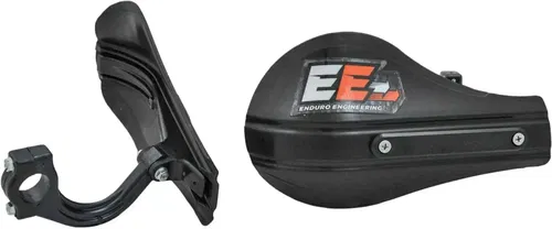 Enduro Engineering Composite Moto Roost Deflectors Black With Mounting Kit