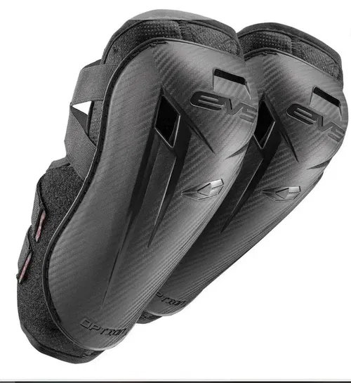 EVS Option Black Motocross ATV BMX Elbow Guards Adult Size Over 115Lbs
