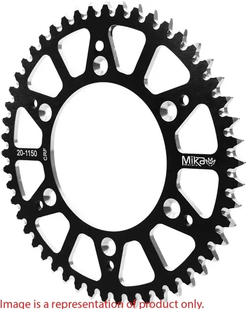 Mika Metals KTM Husqvarna GasGas 49T Black Rear Sprocket 85cc 105cc  205-501049
