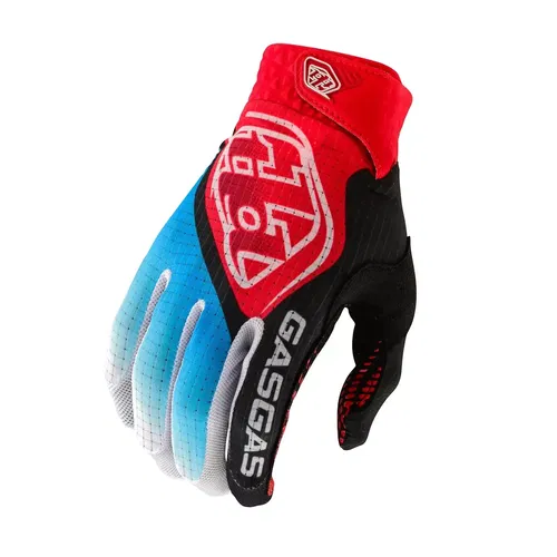 Troy Lee Designs Air GasGas Fumes Black Motocross ATV BMX Gloves Adult Small