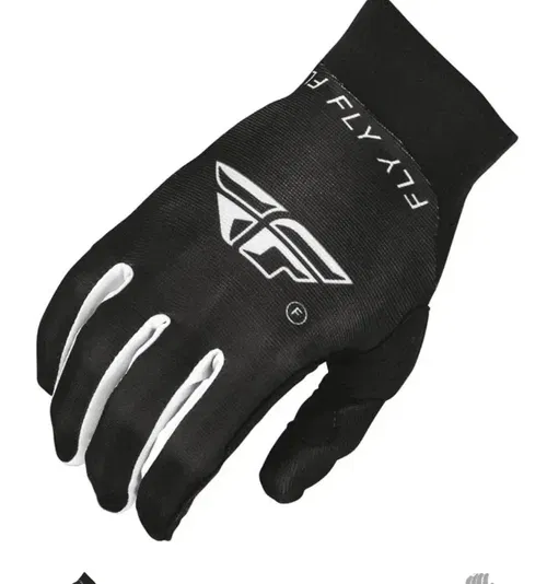 Fly Racing Pro Light  Motocross ATV BMX Gloves Black/White