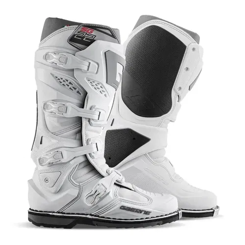 Gaerne SG22 Men MX Motocross ATV Offroad Boots 11 White