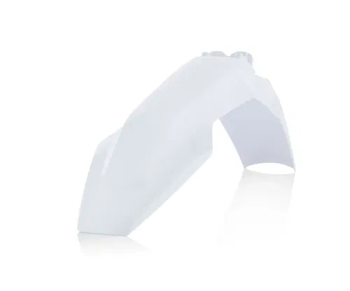 Acerbis White Front Fender Plastic 2018-2024 Husqvarna 85 TC