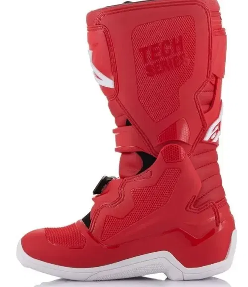 Alpinestars Tech 7s Youth Motorcross ATV MX Offroad Boots 6 Red