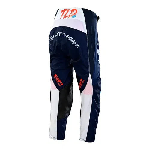 Troy Lee Designs GP Pro Partical Navy Orange Motocross BMX Pants Youth 18