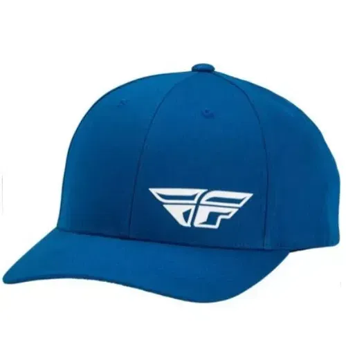 Fly Racing F-Wing Snackback Hat One Size Blue