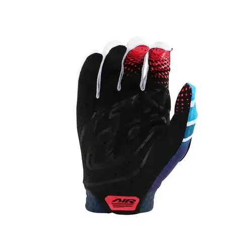Troy Lee Designs Air Wavez Navy / Red Motocross BMX Gloves Adult M