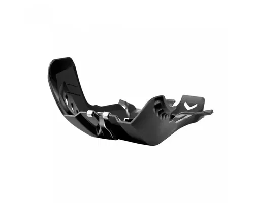 Polisport Black Fortress Skid Plate with Link 2019-2020 KTM Husqvarna 250 300