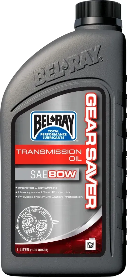 Bel-Ray Gear Saver Transmission Oil 80W  1 Liter