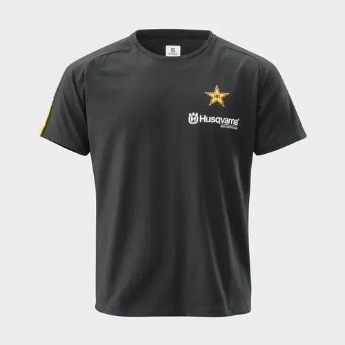 Husqvarna Black Rock Star Edition T Shirt Size Adult Small