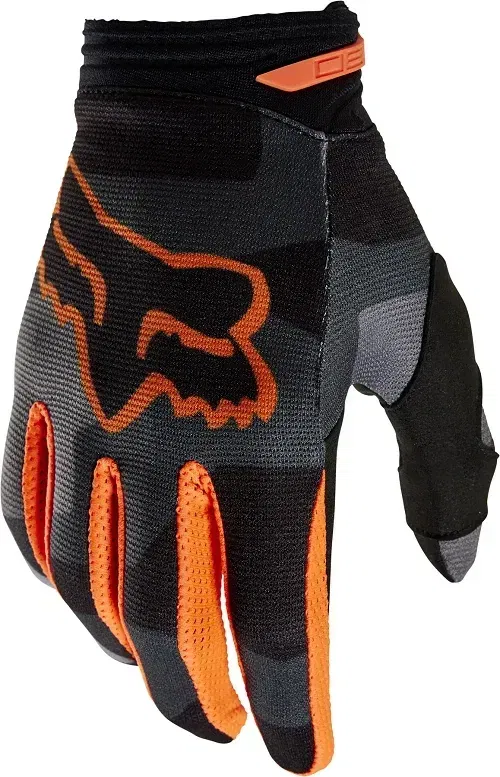 Fox Racing 180 BNKR Gray Camouflage Motocross ATV Gloves  Adult 2XL
