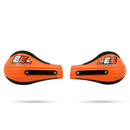 EVO2 Plastic Outer Mount Roost Deflectors Orange Enduro Engineering