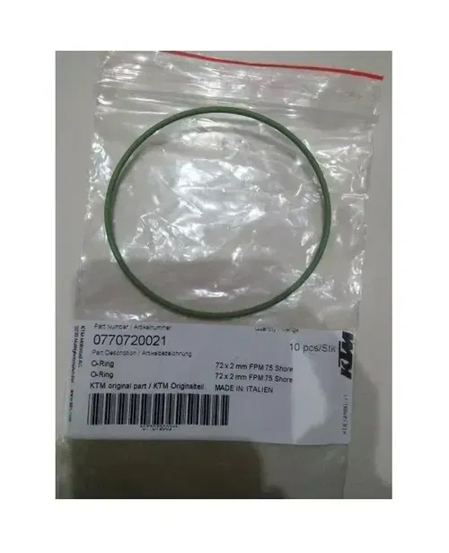 KTM Husqvarna 125-150 O-Ring 72,00x2,00 Viton   OEM 0770720021