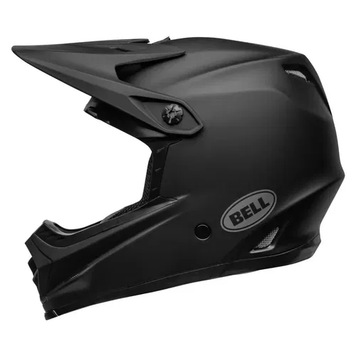 Bell PS Moto 9 MIPS Matte Black MX ATV Helmet Youth Large/XL