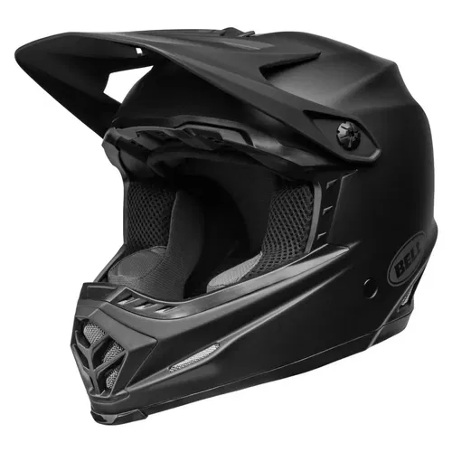 Bell PS Moto 9 MIPS Matte Black MX ATV Helmet Youth Large/XL