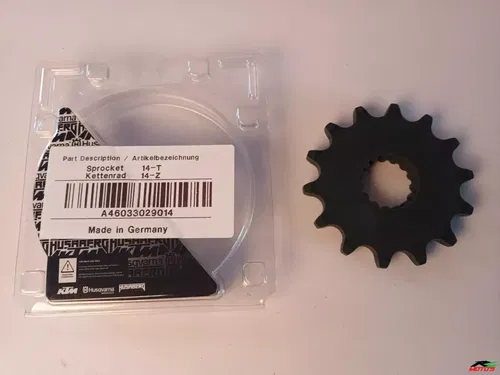 KTM Husqvarna GasGas 14T Front Sprocket   OEM#  A46033029014