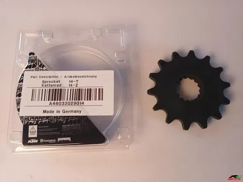 KTM Husqvarna GasGas 14T Front Sprocket   OEM#  A46033029014