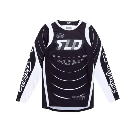 Troy Lee Designs GP Pro Jersey Spun Black Motorcycle MX ATV Adult Small