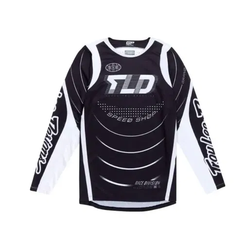 Troy Lee Designs GP Pro Jersey Spun Black Motorcycle MX ATV Adult Small